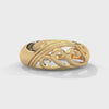 Mireille Scroll Filigree Gold Ring — yellow gold