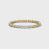 Juliette Heart-Cut Diamond Tennis Bracelet in 14kt yellow gold