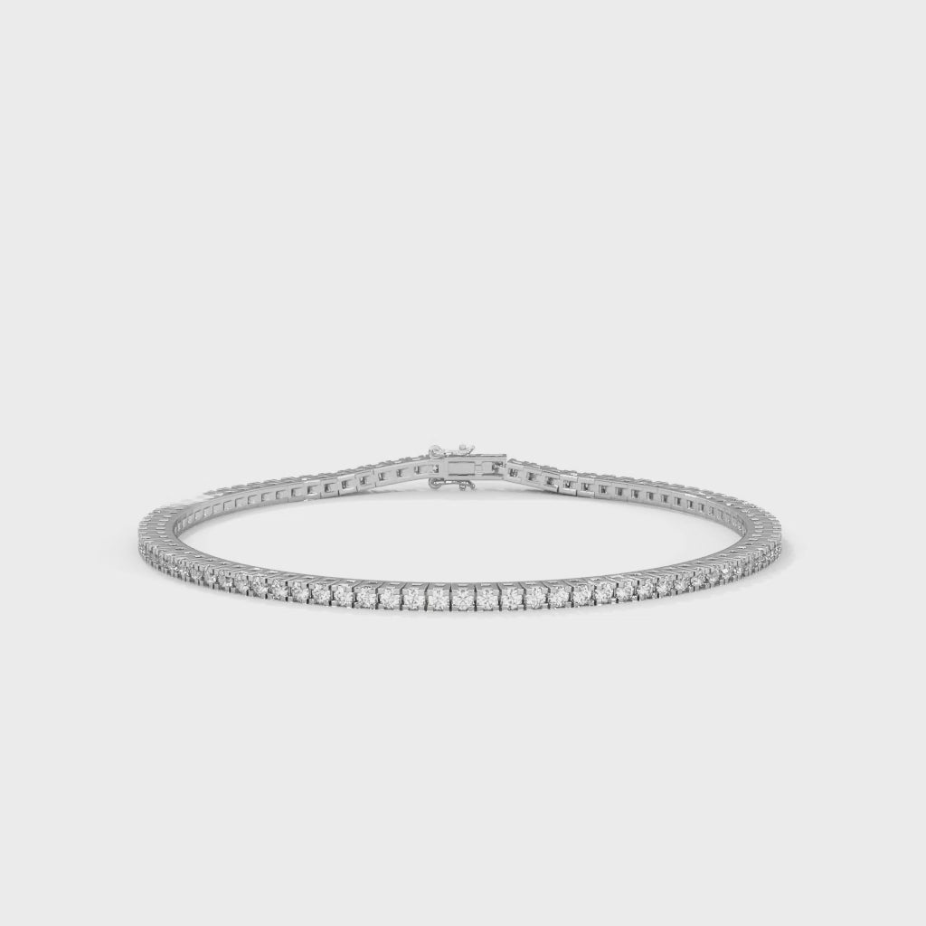 Elodie Round Diamond Tennis Bracelet (2.18 ct. tw.)
