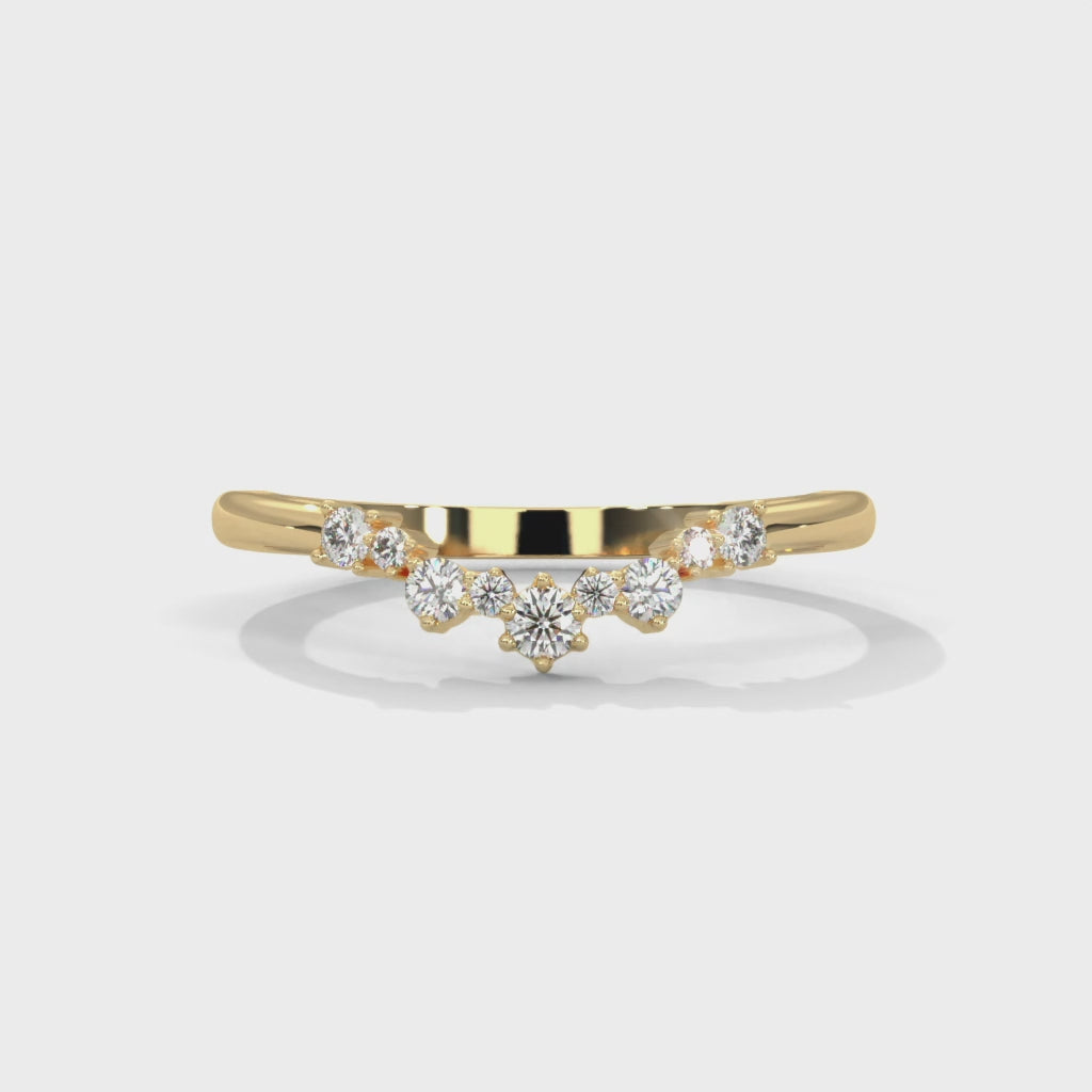 Etoile Diamond Curve (1/7 ct. tw.)