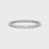 Juliette Heart-Cut Diamond Tennis Bracelet in 14kt white gold