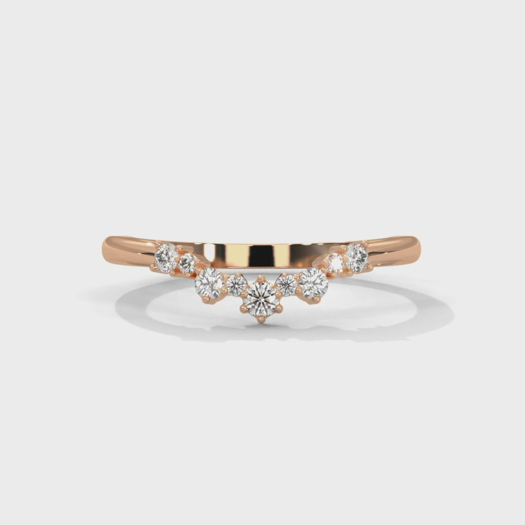 Etoile Diamond Curve (1/7 ct. tw.)