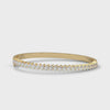 Colette Pear Diamond Bangle in 14kt yellow gold
