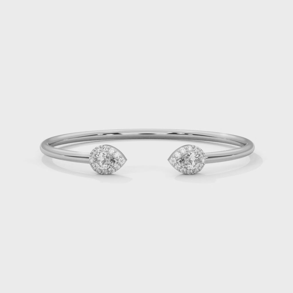 Cuff Diamond Bangle (6/10 ct. tw.)