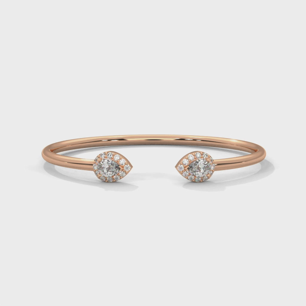 Cuff Diamond Bangle (6/10 ct. tw.)