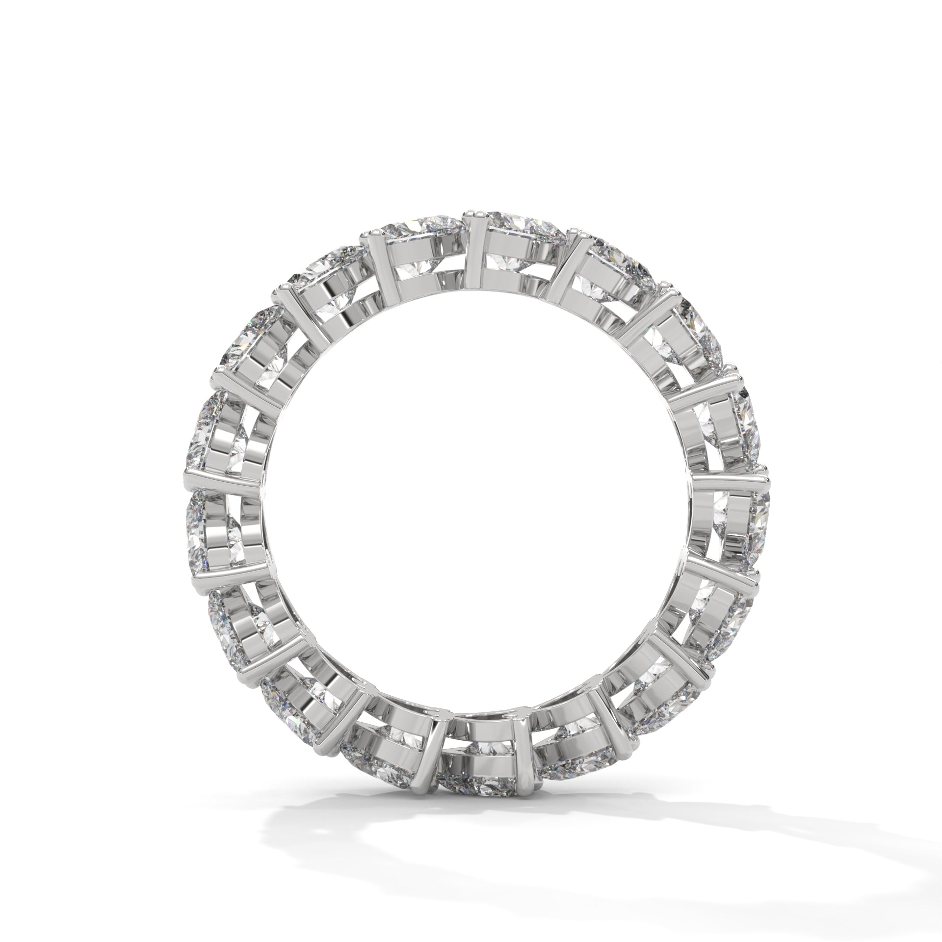 Félicité Heart-Cut Diamond Eternity Band