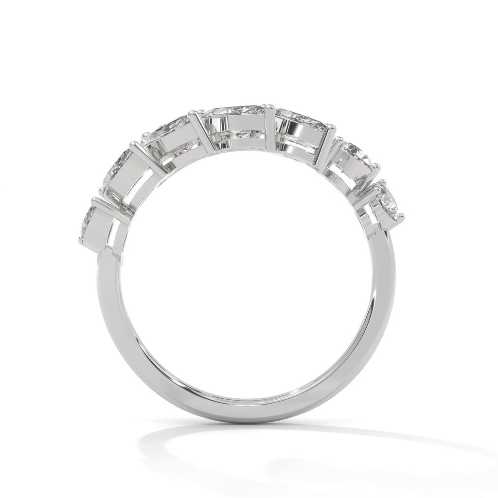 Liane Open Marquise & Pear Diamond Ring