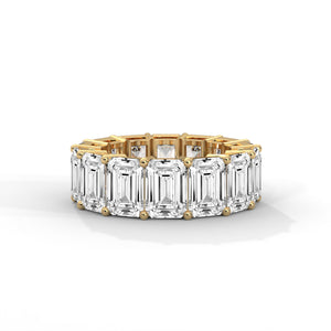 Séverine Emerald-Cut Diamond Eternity Band