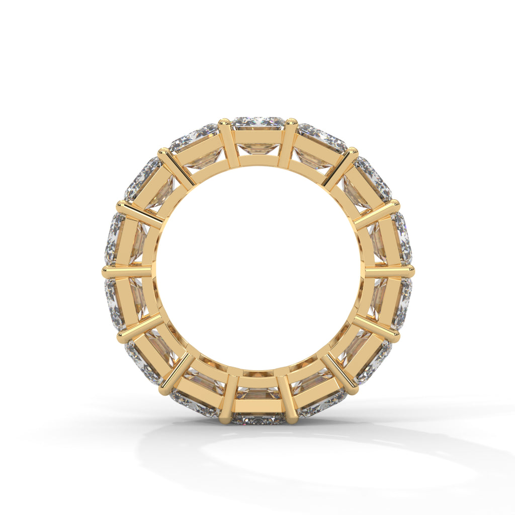Séverine Emerald-Cut Diamond Eternity Band