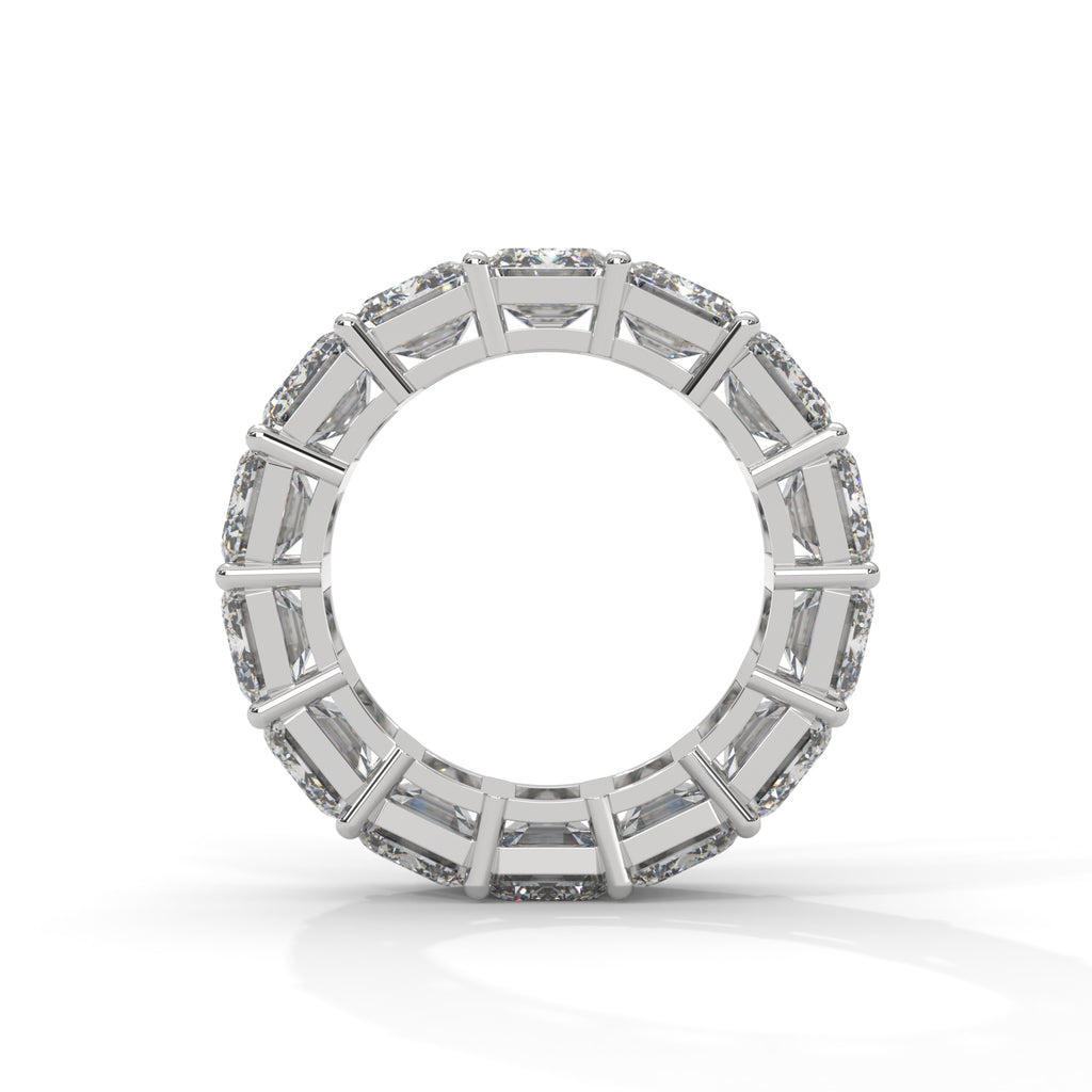 Séverine Emerald-Cut Diamond Eternity Band