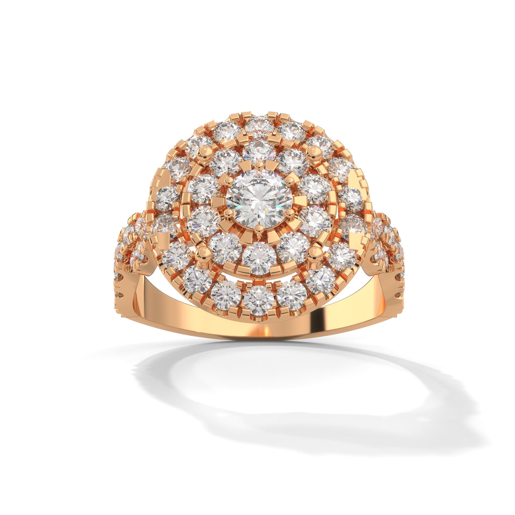 Genevieve Double Halo Diamond Engagement Ring (1 2/3 ct. tw.)