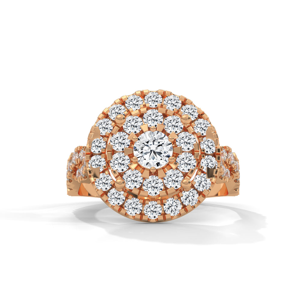 Genevieve Double Halo Diamond Engagement Ring (1 2/3 ct. tw.)