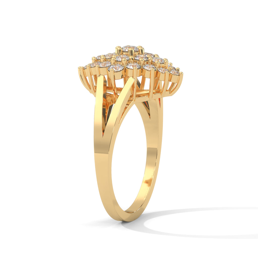 Aurelia Round Diamond Cluster Ring (1.07 ct. tw.)